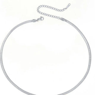Dainty Herringbone Necklace