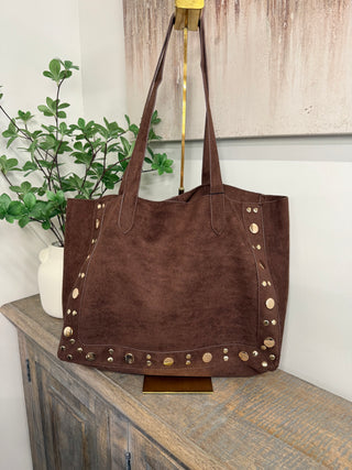 Manhattan Suede Tote