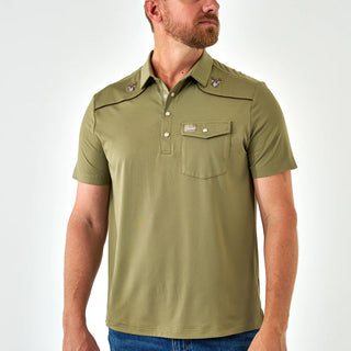 Pearl Snap Performance Polo