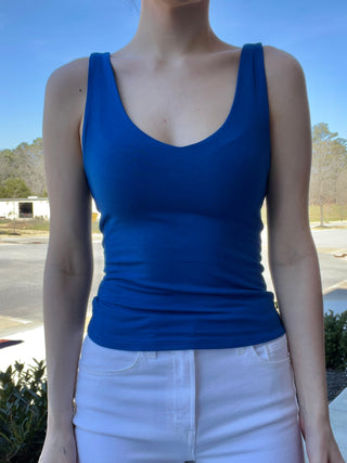 Regan Double-Layered Tank - barndoorboutiquetn