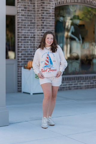 Riviera Retreat Sweatshirt - barndoorboutiquetn