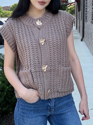 Cozy Grove Knit Vest - barndoorboutiquetn