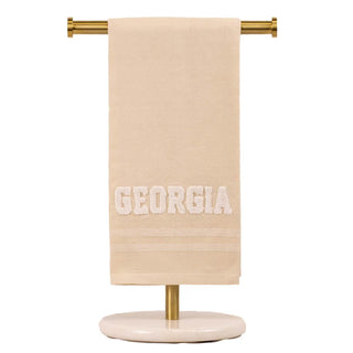 Georgia Embroidery Hand Towel - barndoorboutiquetn