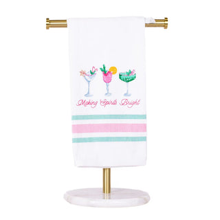 Making Spirits Bright Hand Towel - barndoorboutiquetn