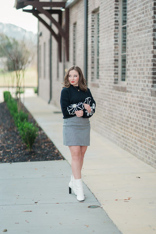 Parisian Mini Skirt - barndoorboutiquetn