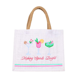 Making Spirits Bright Tote - barndoorboutiquetn