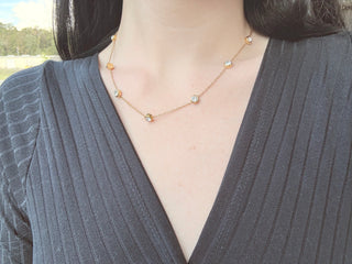 Dainty Diamond Necklace - barndoorboutiquetn