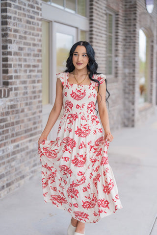 Summer Solstice Midi Dress - barndoorboutiquetn