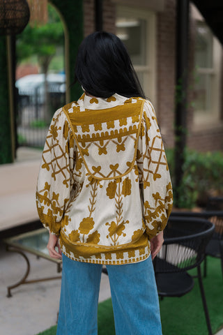 Boho Trail Blouse - barndoorboutiquetn
