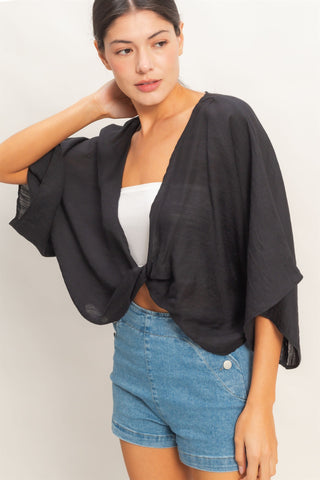 Wanderlust Twist Top - barndoorboutiquetn