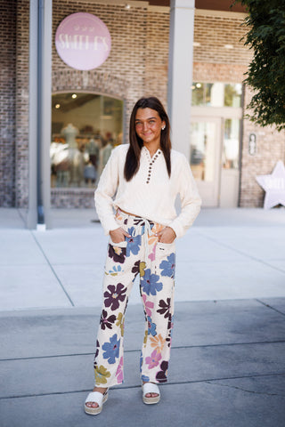 Retro Bloom Pants - barndoorboutiquetn