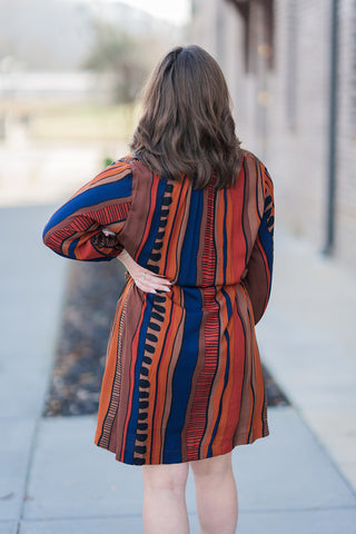 Spice Cake Mini Dress - barndoorboutiquetn