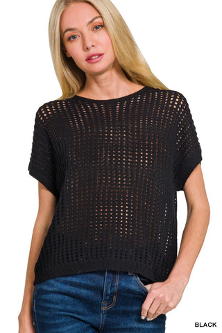 Hollie Crochet Top