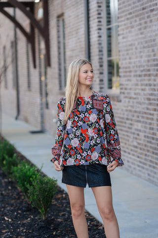 Frosted Marigold Blouse - barndoorboutiquetn