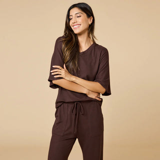 Softies Dream V-neck Capri Set - barndoorboutiquetn