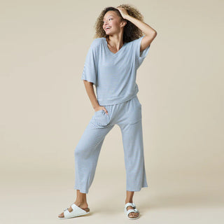 Softies Dream V-Neck Lounge Set - barndoorboutiquetn