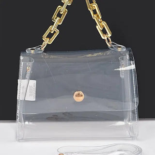 Luxe Transparent Crossbody - barndoorboutiquetn