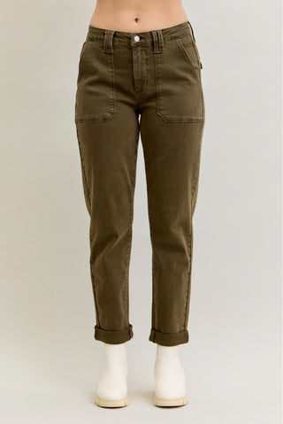 Judy Blue Olive Outpost Pants