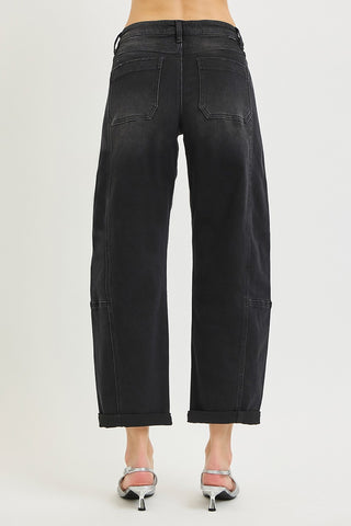 Smoked Quartz Barrel Jeans - barndoorboutiquetn
