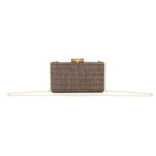 Raffia Ritz Clutch
