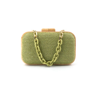 Woven Straw Clutch - barndoorboutiquetn