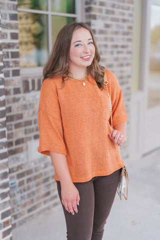 Maple Knit Top - barndoorboutiquetn