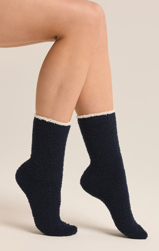 Navy Heart Sock 2-Pack - barndoorboutiquetn