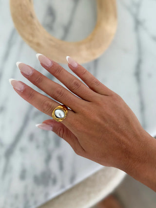 The Pearl Ring - barndoorboutiquetn