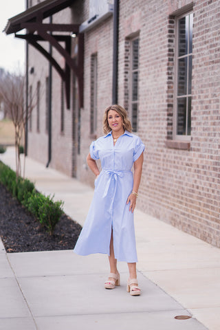 Sailing Away Midi Dress - barndoorboutiquetn