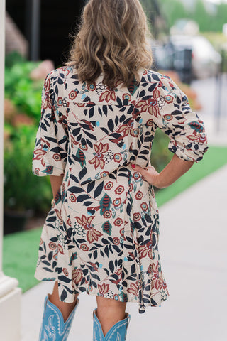 Blossom Breeze Mini Dress - barndoorboutiquetn