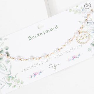 Bridesmaid Pearl Chain - barndoorboutiquetn