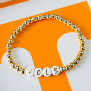 VOLS Gold Beaded Bracelet