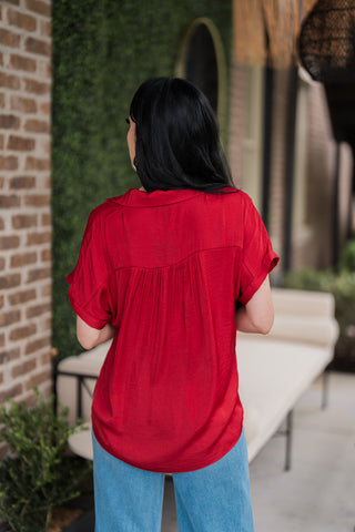 Mulberry Mood Blouse - barndoorboutiquetn