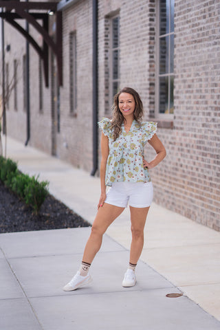 Mossy Oak Blouse - barndoorboutiquetn