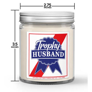 Trophy Husband Soy Candle - barndoorboutiquetn