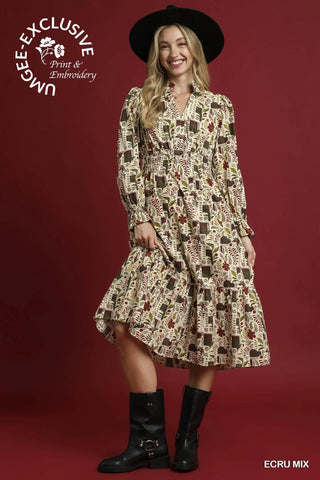 Folklore Floral Dress