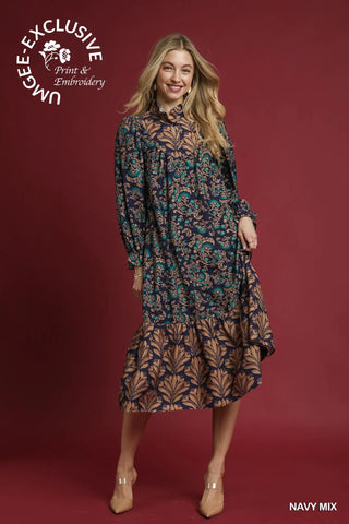 Indigo Oasis Dress