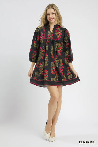 Crimson Poppy Dress