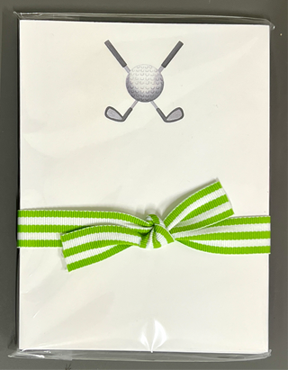 Golf Mini Notepad - barndoorboutiquetn