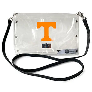VOLS Clear Stadium Purse - barndoorboutiquetn