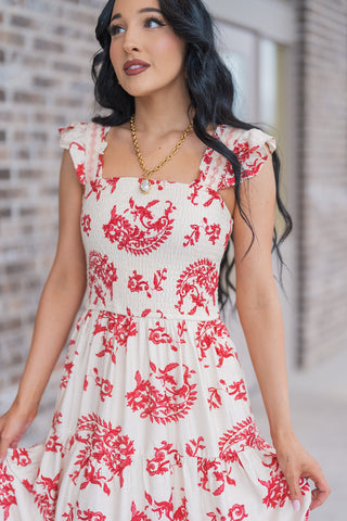 Summer Solstice Midi Dress - barndoorboutiquetn