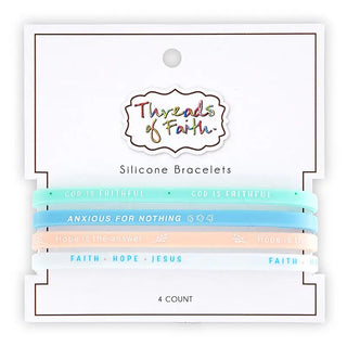 Silicone Faith Bracelets