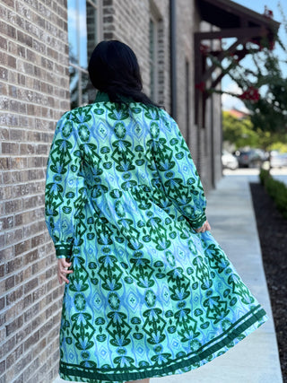 Sapphire Meadow Midi - barndoorboutiquetn