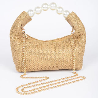 Gilded Pearl Clutch