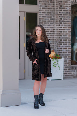 Royal Tapestry Coat - barndoorboutiquetn