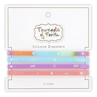 Silicone Faith Bracelets