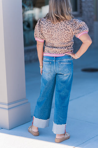 Safari Chic Top