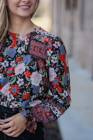 Frosted Marigold Blouse - barndoorboutiquetn