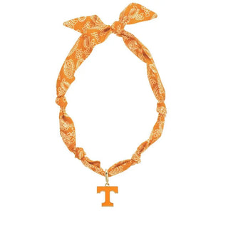 Tennessee Vols Scarf Necklace - barndoorboutiquetn