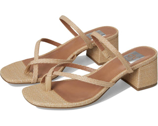 Dolce Vita Lumena Raffia Sandals - barndoorboutiquetn